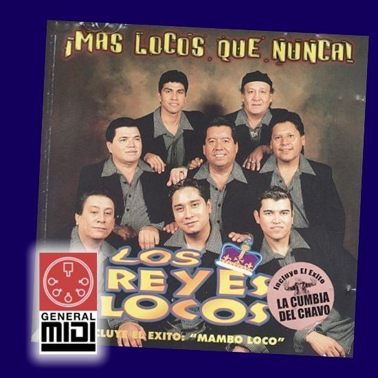 midi LA CUMBIA DEL CHAVO con el grupo Los Reyes Locos (con linea melodica) 