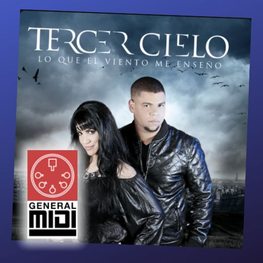 midi del tema DEMENTE de los exitos de Tercer Cielo (con linea melodica) 