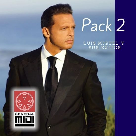 PACK 2 de LUIS MIGUEL con 8 temas en midi de sus exitos contiene 8 temas en formato MIDI de Luis Miguel, escucha los demos y al pagar descargas el paquete en ZIP
