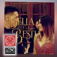 midi  LA BELLA Y LA BESTIA por BACHATA XDM FT. AMY GUTIERREZ  (con linea melódica)