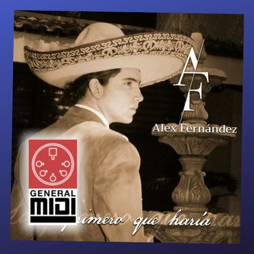 midi LO PRIMERO QUE HARIA de Alejandro Fernandez de sus exitos (con linea melodica) 