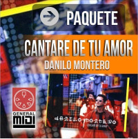 CDaMIDI - CANTARE DE TU AMOR 10 midis completos de Danilo Montero de su produccion del mismo nombre CD a MIDI