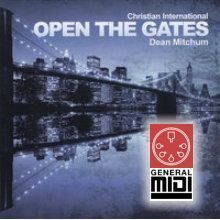 midi OPEN UP THE GATES BY DEAN MITCHUM con linea melodica 