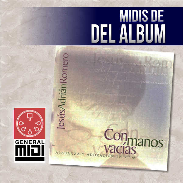 midi LIBERTAD de Jesus Adrian Romero del album Con manos vacias Realizamos este precioso tema en formato midi, escucha el demo y si te gusta podras comprarlo y descargarlo al pagar.
