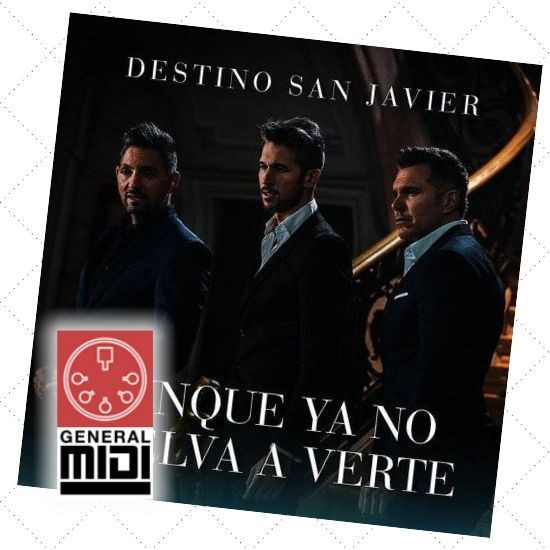 midi AUNQUE YA NO VUELVA A VERTE de Destino San Javier de sus exitos (con linea melodica) Realizamos este tema en formato MIDI, al comprar podrás descargar el midi completo o bien se envía a tu email. 
