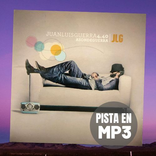 MI BENDICION pista sin voz de Juan Luis Guerra / sin coros (formato mp3) 