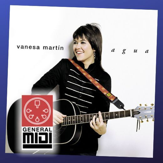 midi  EL AMOR NO SE EXPLICA por VANESA MARTÍN  (con linea melódica) 