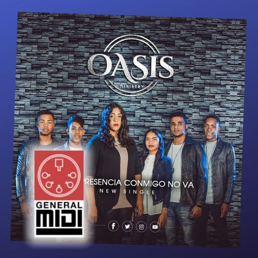 midi del tema SI TU PRESENCIA CONMIGO NO VA de Oasis Ministry (con linea melodica) 