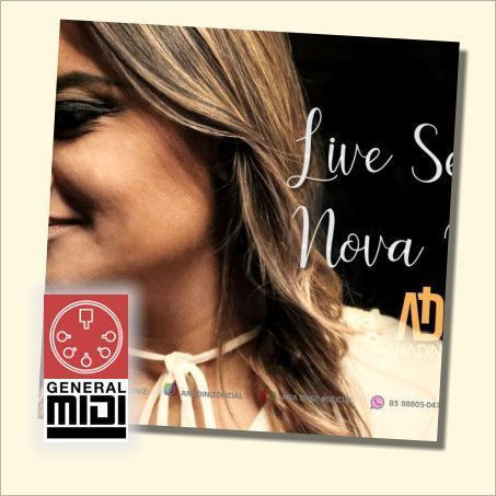 midi NOVA FASE de Ana Diniz con linea melódica del album para siempre 
