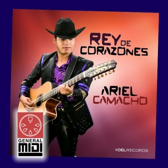 midi QUEDATE CONMIGO ESTA NOCHE con el cantante Ariel Camacho de sus exitos (con linea melodica) 