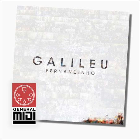midi GALILEU de Fernandinho de su album Galileu (con linea melodica) 