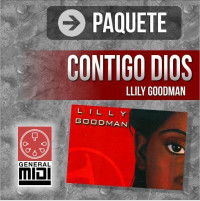 PAQ CONTIGO DIOS de Lilly Goodman incuye 9 midis completos de su album