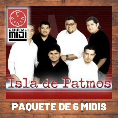 PACK DE 6 MIDIS DEL GRUPAZO LA ISLA DE PATMOS de sus exitos más reconocidos 6 Hermosos cantos de este grupazo ahora en formato General MIDI que puedes usar en tu teclado o dispositivo que soporte leer archivos midi, escucha los demos y descarga el archivo ZIP al pagar. 

