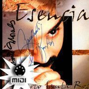 midi PARA VIVIR de Gilberto Santa Rosa de su album Esencia (linea melodica)