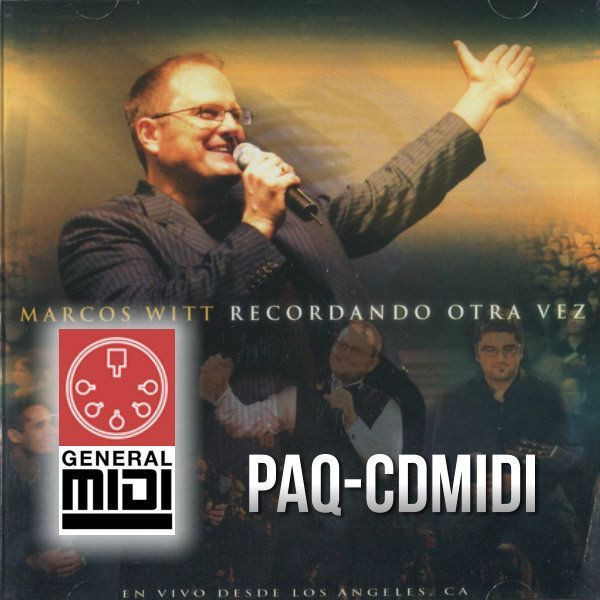 CDaMIDI - RECORDANDO OTRA VEZ paquete de 16 midis completos de esta produccion de Marcos Witt un paquete de todo el disco en formato MIDI, escucha los demos y al comprar descargas un archivo ZIP que contiene todos los midis mostrados, no te quedes sin ninguno de ellos. 
