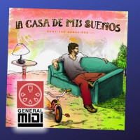 midi del tema ENSEÑAME de Santiago Benavides del album la casa de mis sueños (con linea)
