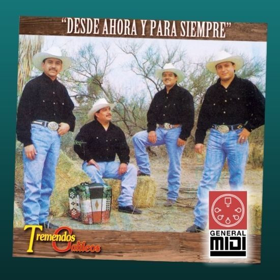 midi del tema SEGURO DE DIOS con los tremendos galileos (con linea melodica) 