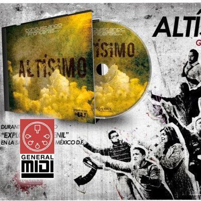 midi ROMPE EL CIELO del grupo conquistando fronteras del album en vivo Altisimo 