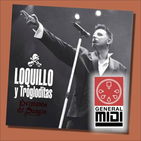 midi BRILLAR Y BRILLAR de Loquillo y Trogloditas de sus exitos (con linea melódica) Un excelente tema realizado en formato MIDI y ofrecido en nuestra tienda para que puedas oir el demo y descargar el tema completo en MIDI al realizar tu pedido y pagar.
