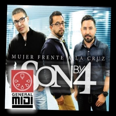 midi del tema INTERCEDE POR MI de Son by four de su album Aqui esta el cordero 