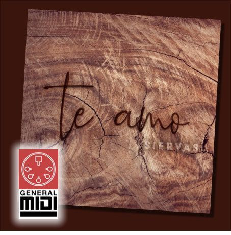 midi TE AMO (I love You) grupo SIERVAS catolicos (con linea melodica) Realizamos este tema catolico en formato MIDI, escucha el demo y al pagar descargas el midi completo del tema. 

