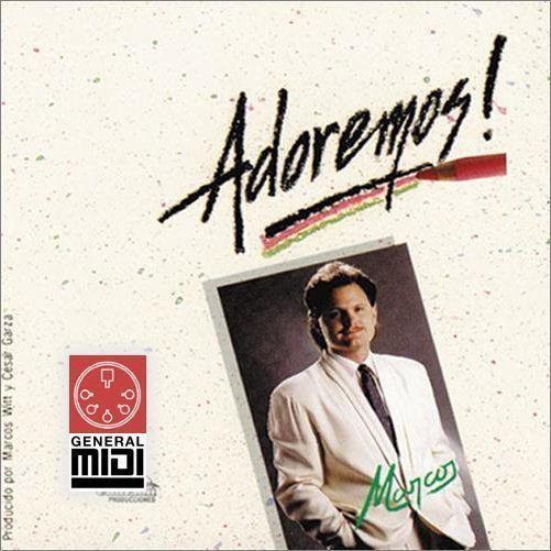 CDaMIDI - ADOREMOS un paquete de marcos Witt contiene 10 midis completos de esta produccion una producción clásica de Marcos Witt ahora en formato MIDI – ADoremos contiene todos los temas de esta produccion en formato MIDI, al comprar descargas un zip que contiene los midis completos, escucha los demos en esta pagina.
