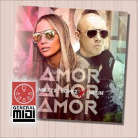 midi  AMOR, AMOR, AMOR por JENNIFER LOPEZ de sus exitos (con linea melódica)