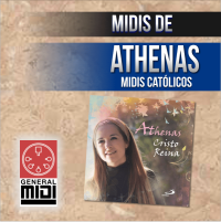 midi CRISTO REINA de Athenas Venica con Linea Melodica