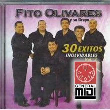 midi CHA CU CHA de fito olivares de sus exitos de cumbia (con linea melodica) 