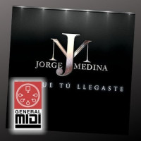 midi PORQUE TU LLEGASTE del cantante Jorge Medina de sus exitos (con linea melodica)